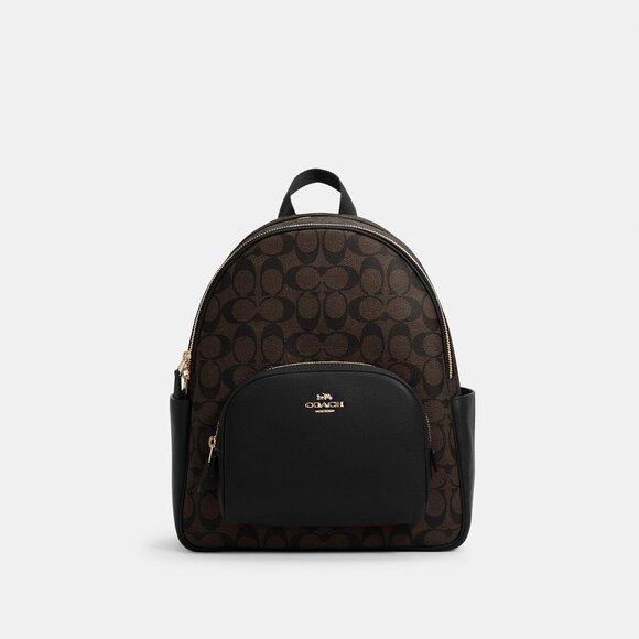 Court Backpack In Signature Canvas - Picture 10 of 10